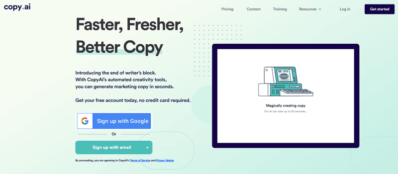 Copy.ai Pro