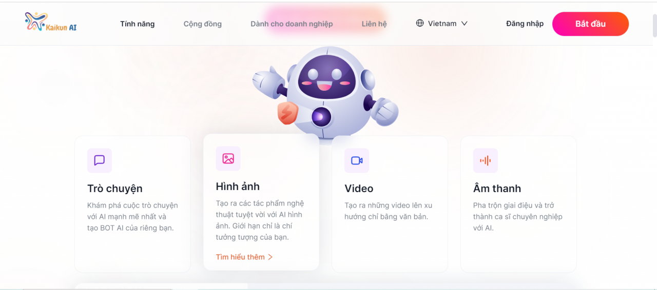 Đặc điểm nổi bật của Kaikun AI