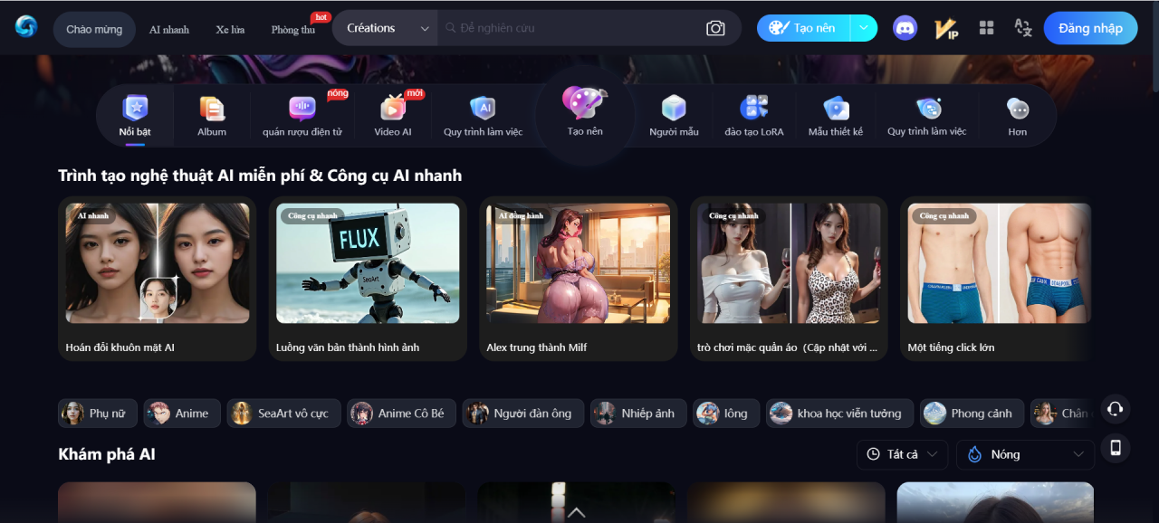 Giới thiệu về SeaArt AI