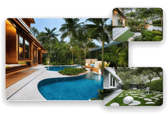 Landscape AI của mnml - Thiết kế lại cảnh quan