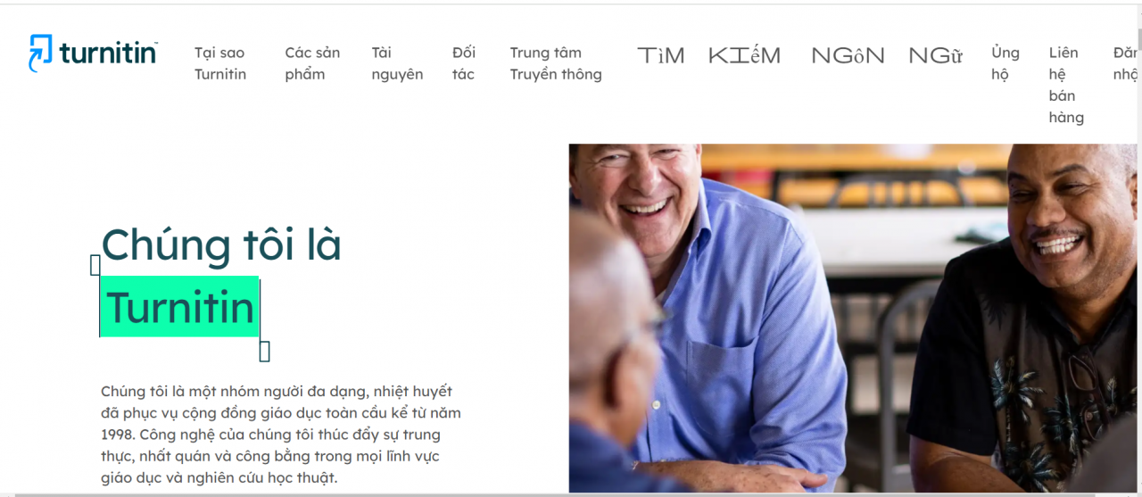 Tài khoản Turnitin check đạo văn AI