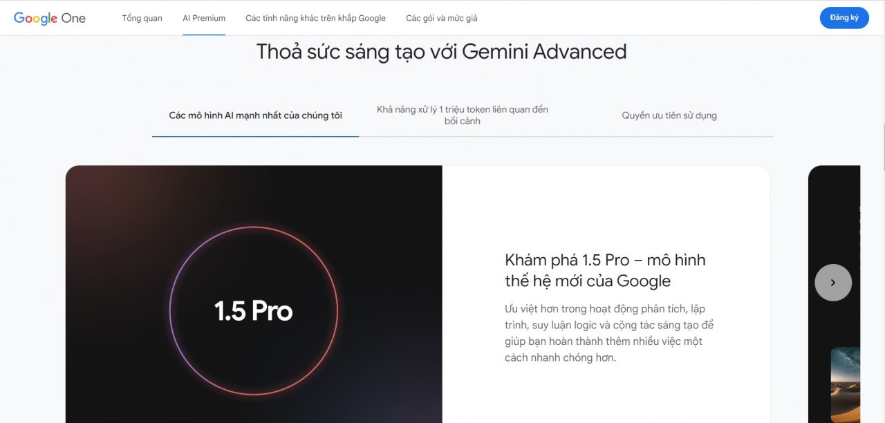 Thoả sức sáng tạo với Gemini Advandced