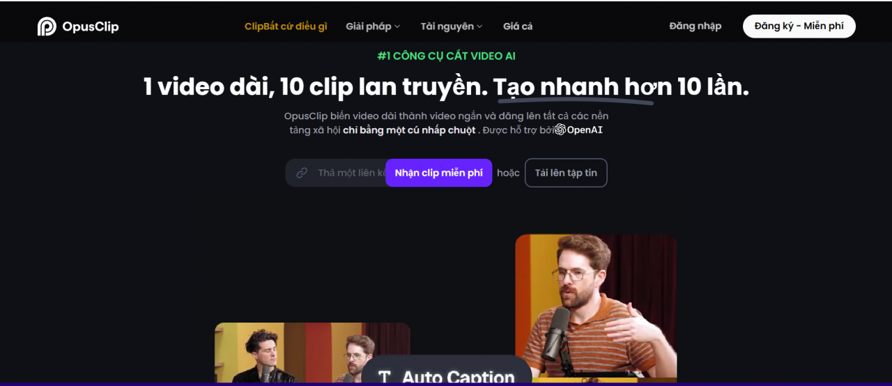Tìm hiểu về Opus Clip AI