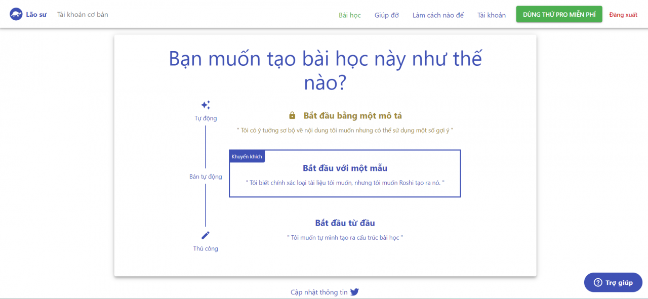 Tìm hiểu về Roshi AI Pro