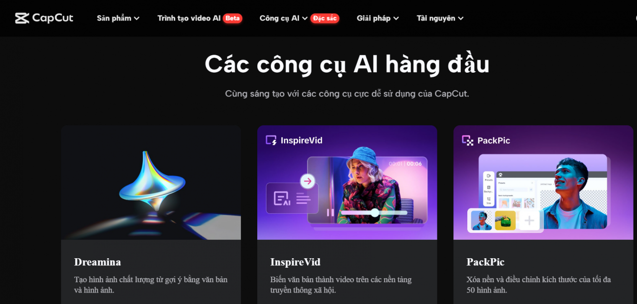 Tính năng nổi bật của Capcut Pro